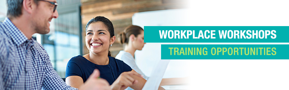 workplace workshops - training opportunities